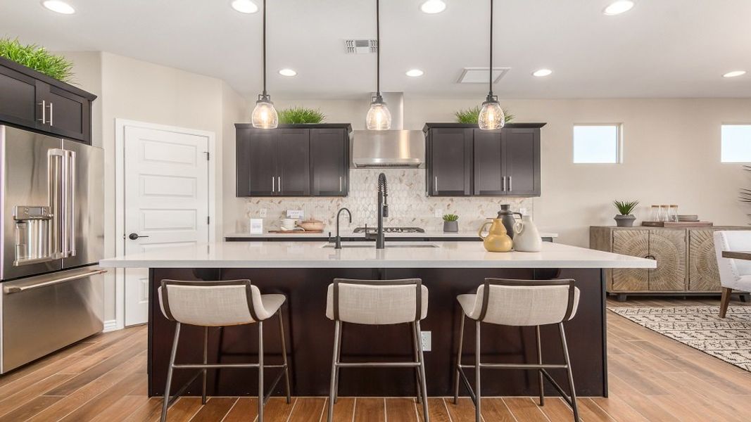 Furnished interior view inside a new home in Stonehaven, Glendale (Image 6).