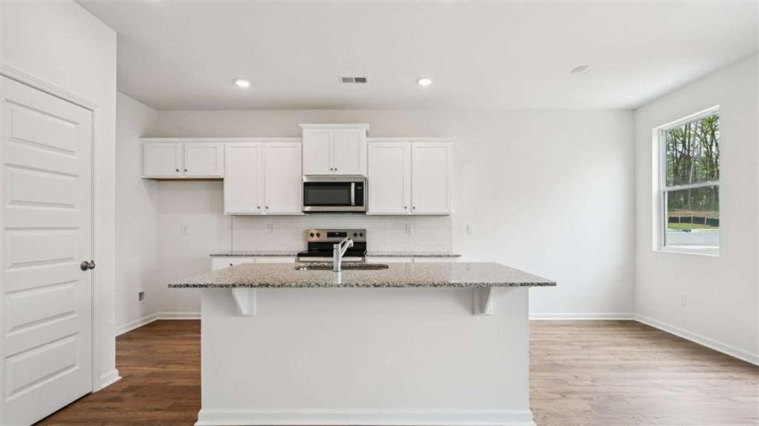 Furnished interior view inside a new home in Sherwood Manor, College Park (Image 8).