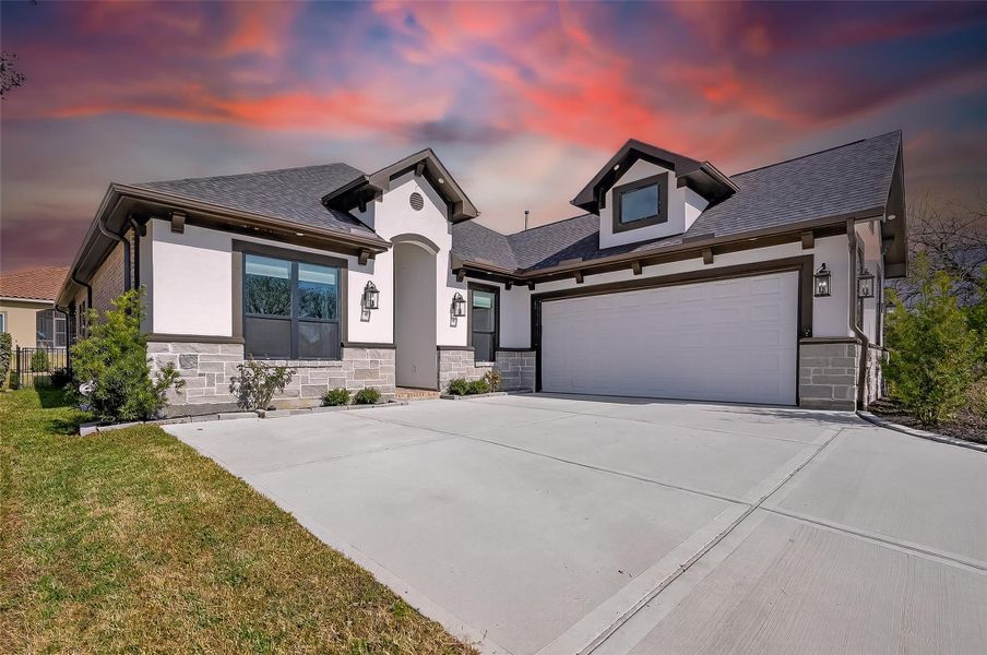 Welcome home to 87 Waterford Way! Showcasing a gorgeous front elevation and double wide driveway.” Welcome home to 87 Waterford Way! Showcasing a gorgeous front elevation and double wide driveway.”