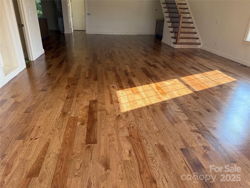 First floor hardwoods First floor hardwoods