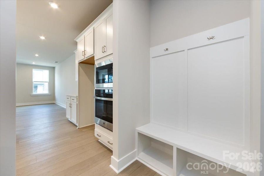 Drop Zone Located Near the Garage Entrance