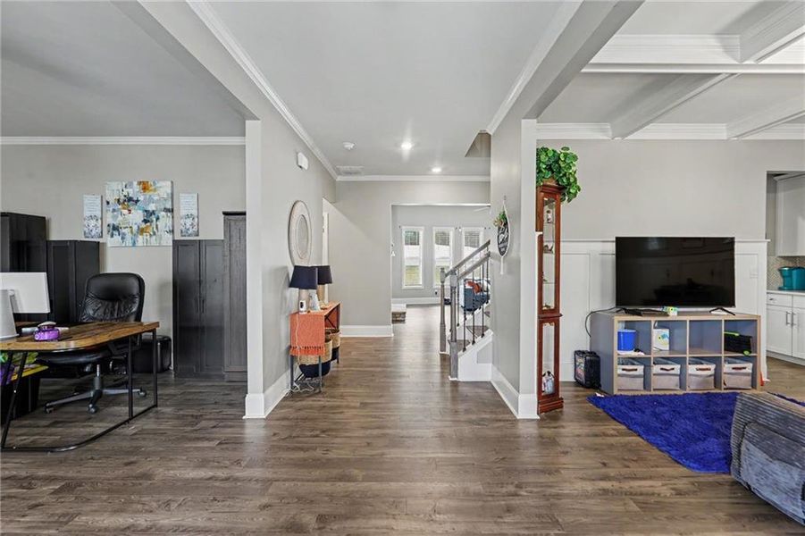 Furnished interior view inside a new home in , Douglasville (Image 5).