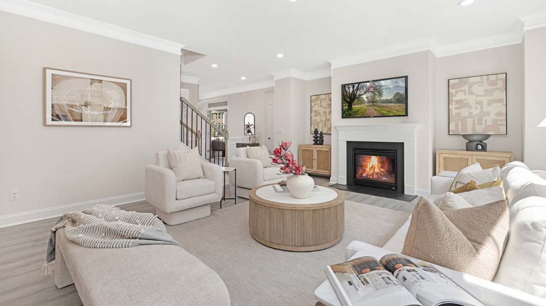 Furnished interior view inside a new home in Sylvan Creek, Denver (Image 11).