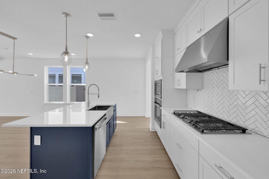 Furnished interior view inside a new home in Seabrook Village at Seabrook, Nocatee (Image 13).