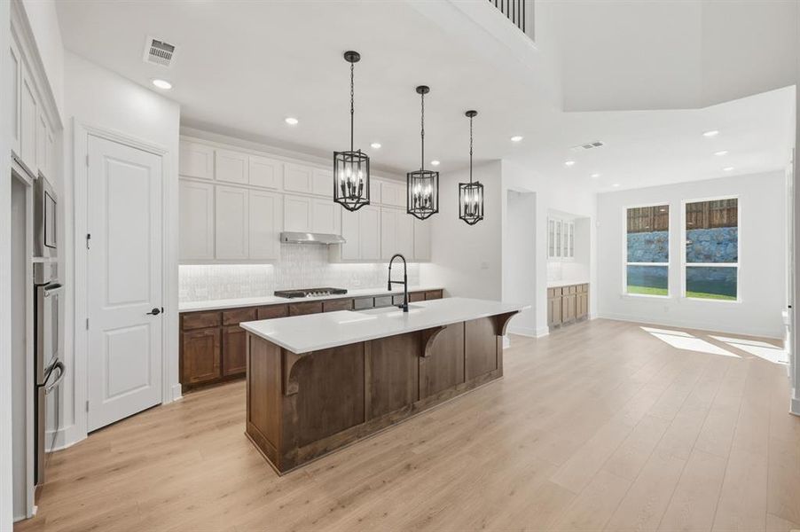 Furnished interior view inside a new home in Walsh: Artisan Series - 50' lots, Aledo (Image 12).