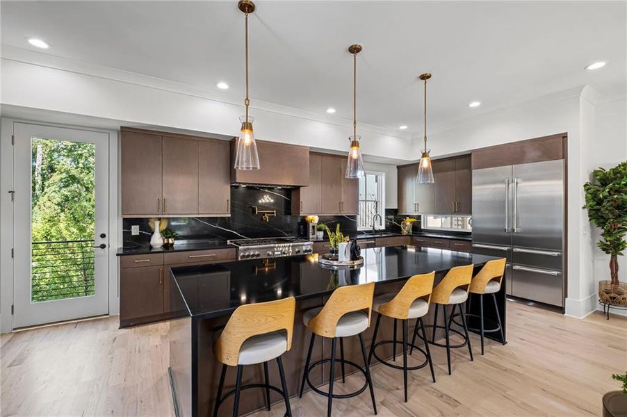 Furnished interior view inside a new home in , Alpharetta (Image 3).