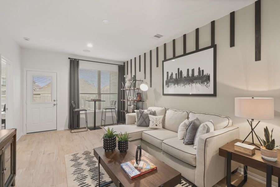 Furnished interior view inside a new home in Woodforest, Montgomery (Image 14).