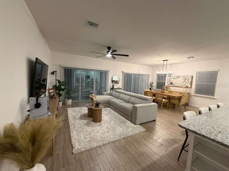 Furnished interior view inside a new home in , Newberry (Image 15).