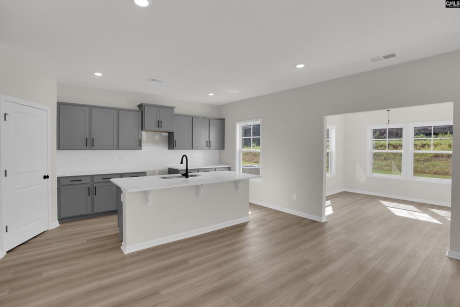 Furnished interior view inside a new home in Rolling Hills, Prosperity (Image 6).