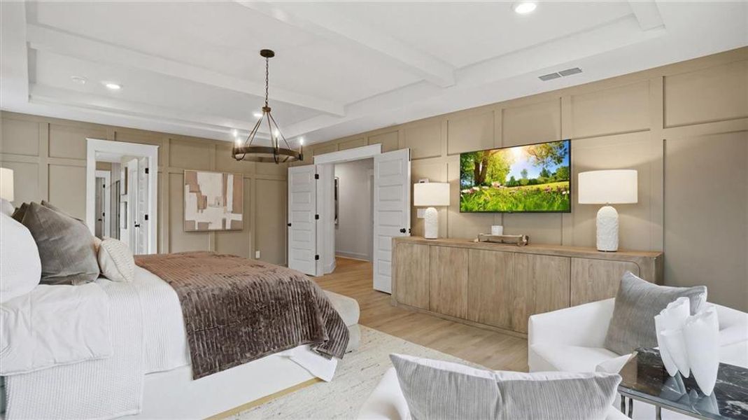 Furnished interior view inside a new home in Brighton, Locust Grove (Image 35).