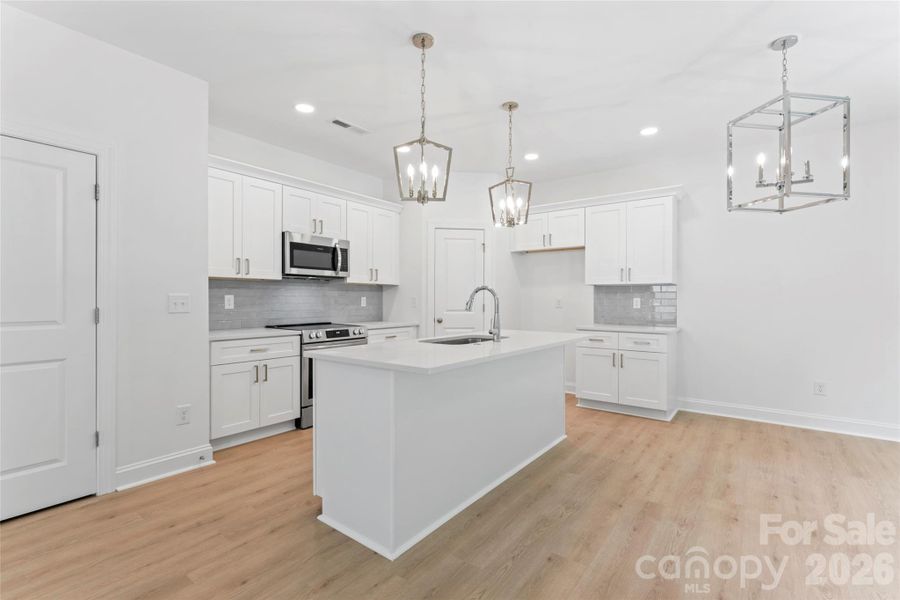 Furnished interior view inside a new home in , Kannapolis (Image 4).