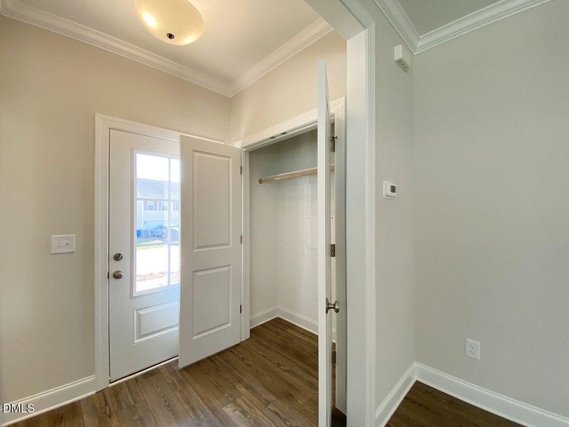 LV17 Foyer Closet Open LV17 Foyer Closet Open