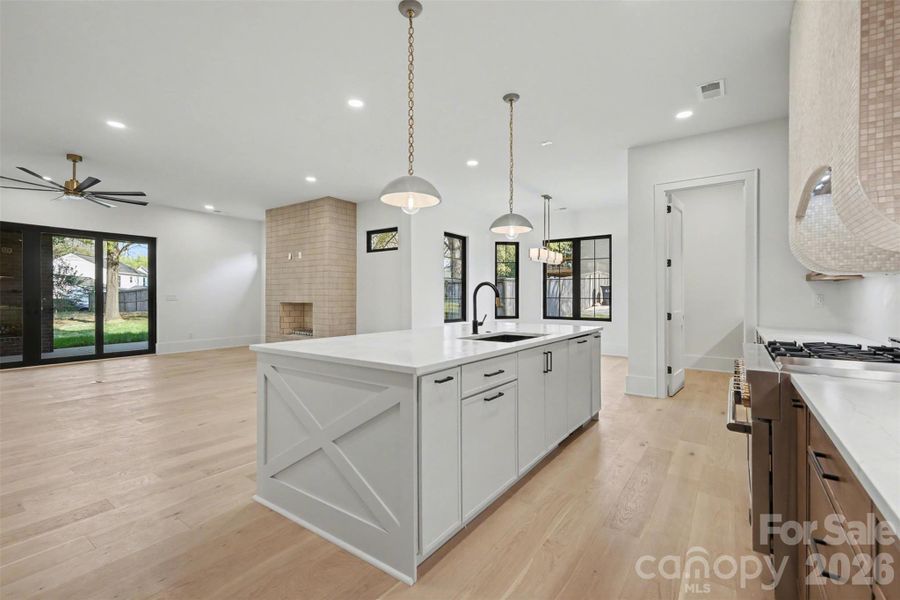 Furnished interior view inside a new home in , Concord (Image 5).