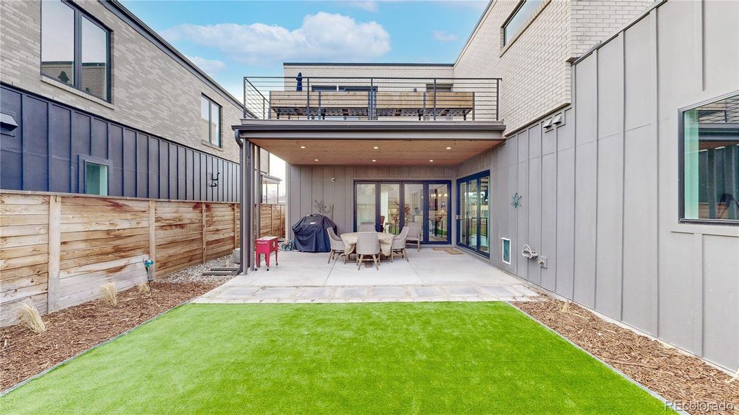 Exterior details and patio area of a home in , Denver (Image 24). Exterior details and patio area of a home in , Denver (Image 24).