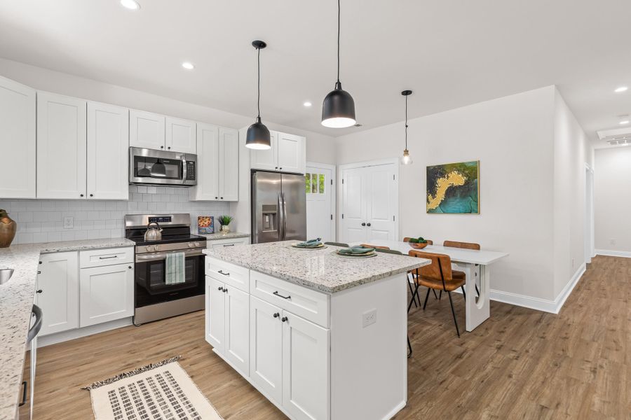 Furnished interior view inside a new home in , North Charleston (Image 10).