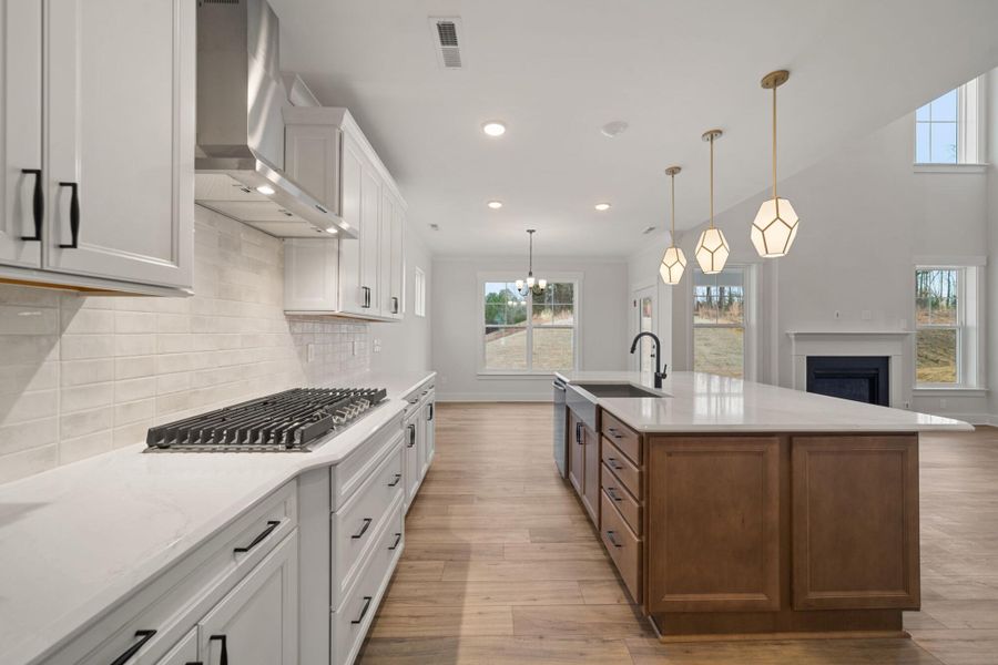 Furnished interior view inside a new home in Wexford, Elon (Image 11).