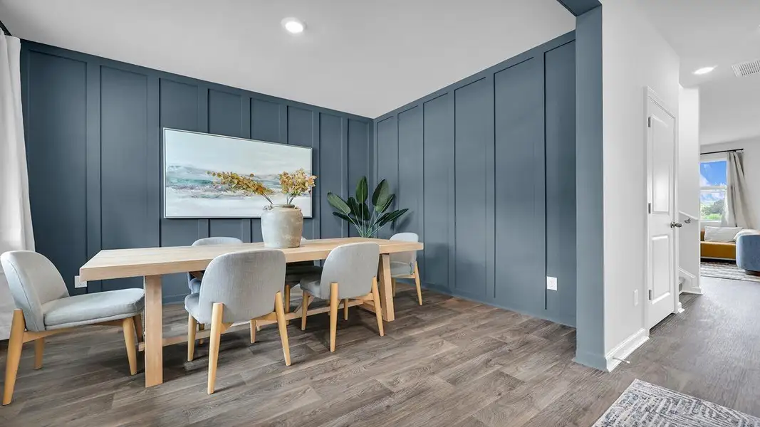 Furnished interior view inside a new home in The Ranch, Holly Hill (Image 4).
