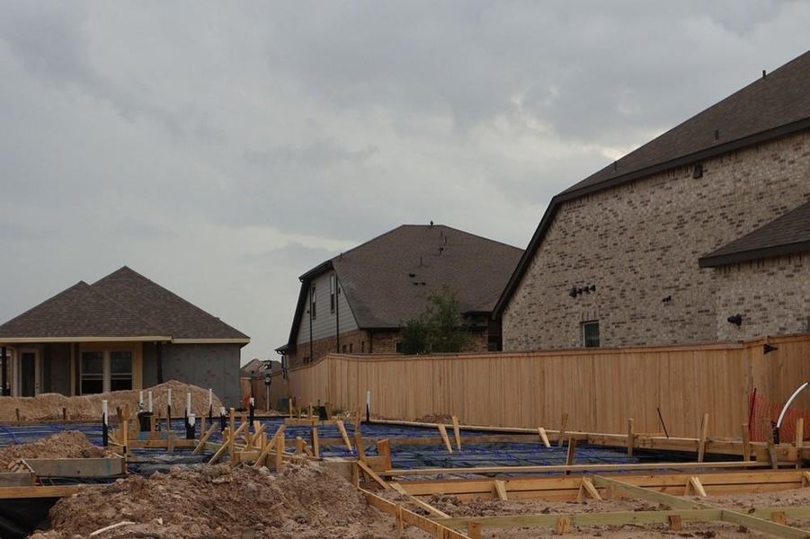 Every foundation at DWH is engineered and it’s inspected three times! We do not do “batch” testing.  Rest easy knowing your foundation comes with a 10 year warranty.