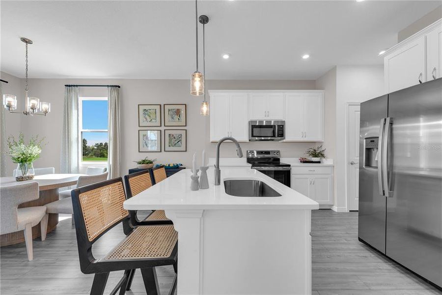 Furnished interior view inside a new home in Watermark, Cocoa (Image 10).
