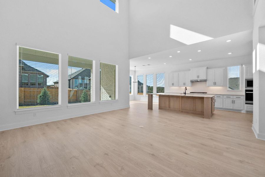 From Family Room to Open Concept Kitchen