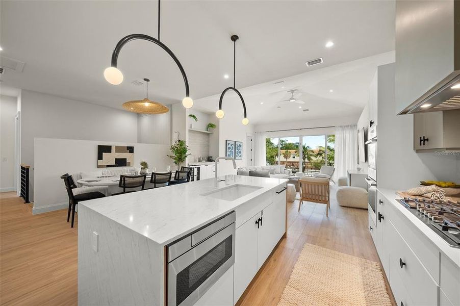 Furnished interior view inside a new home in , Sarasota (Image 9).