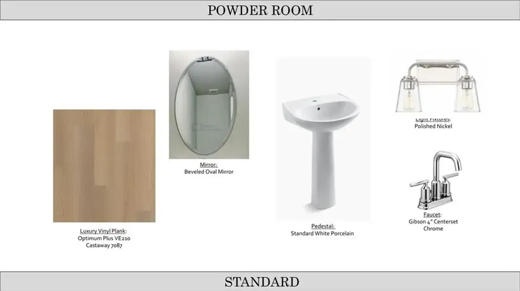 Sample of building materials used in homes in Larkspur, Flowery Branch (Image 10).