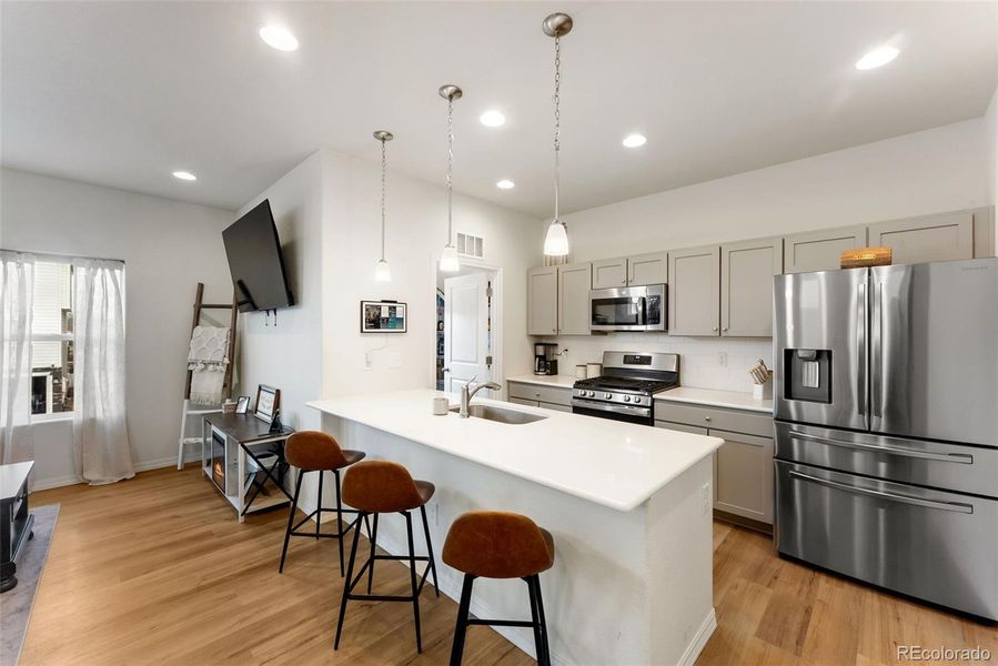 Furnished interior view inside a new home in , Colorado Springs (Image 20).