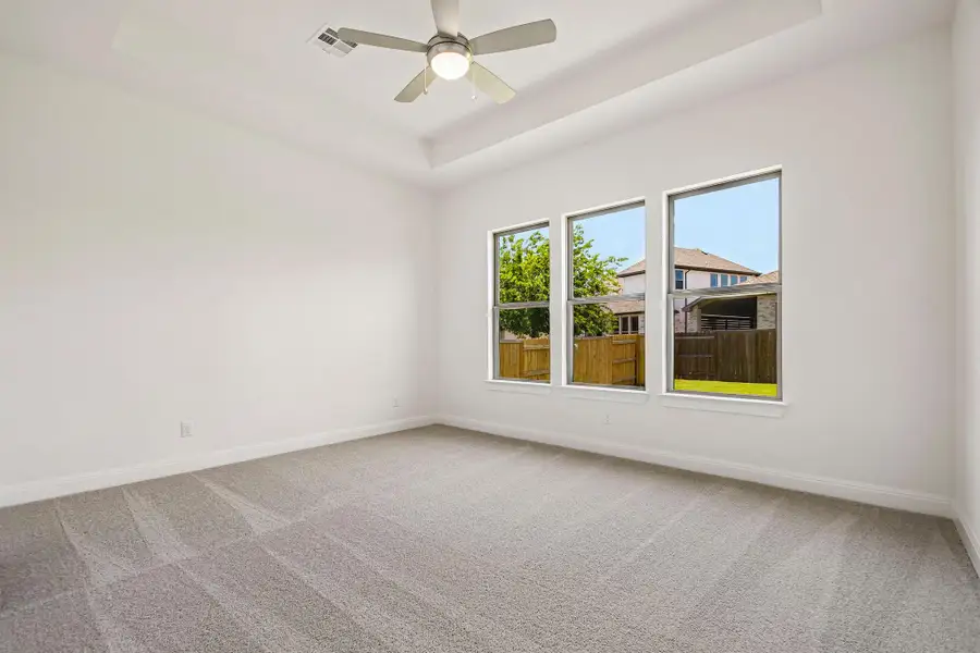 Spacious, unfurnished interior of a new home in 6 Creeks, Kyle (Image 17). Spacious, unfurnished interior of a new home in 6 Creeks, Kyle (Image 17).