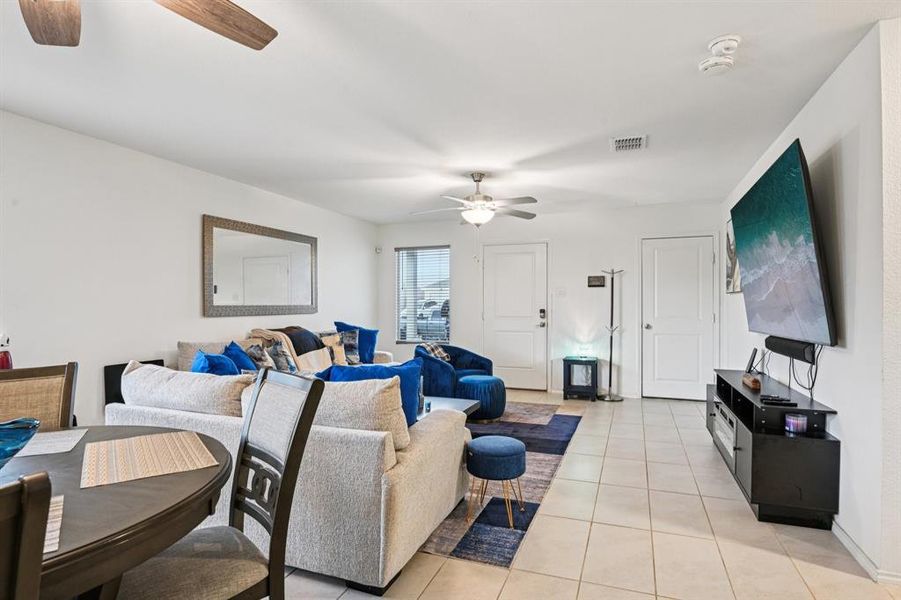 Furnished interior view inside a new home in , Crandall (Image 13).