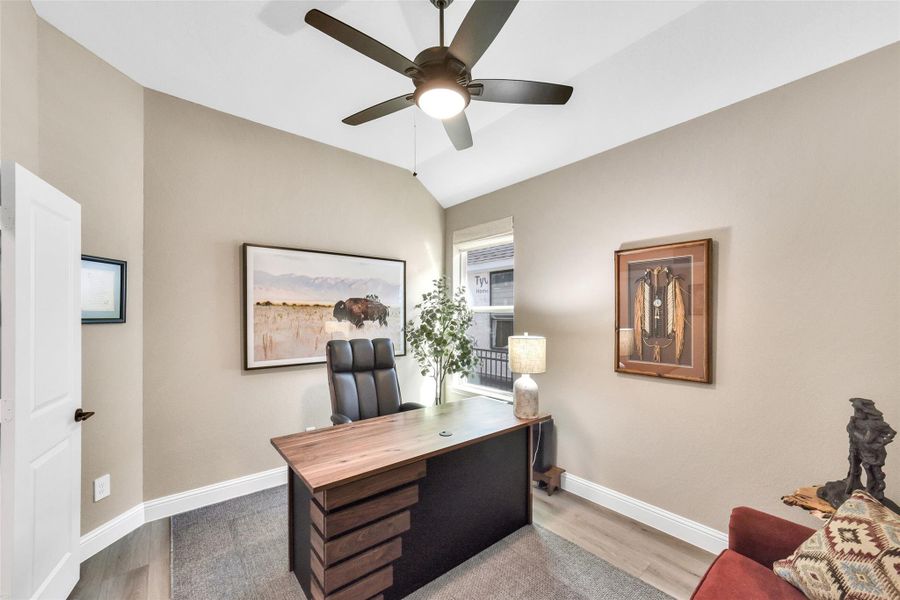 Furnished interior view inside a new home in , Willis (Image 21).