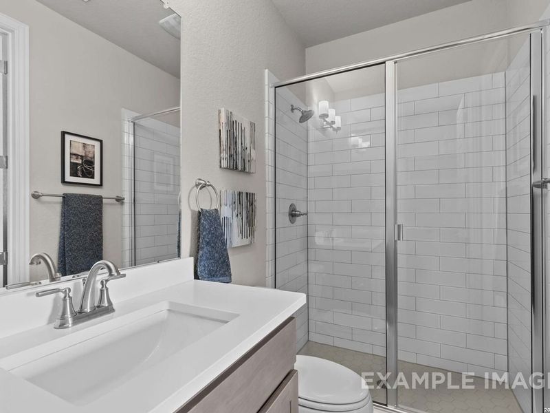 Furnished interior view inside a new home in The Reserve at Potranco Oaks, Castroville (Image 46).