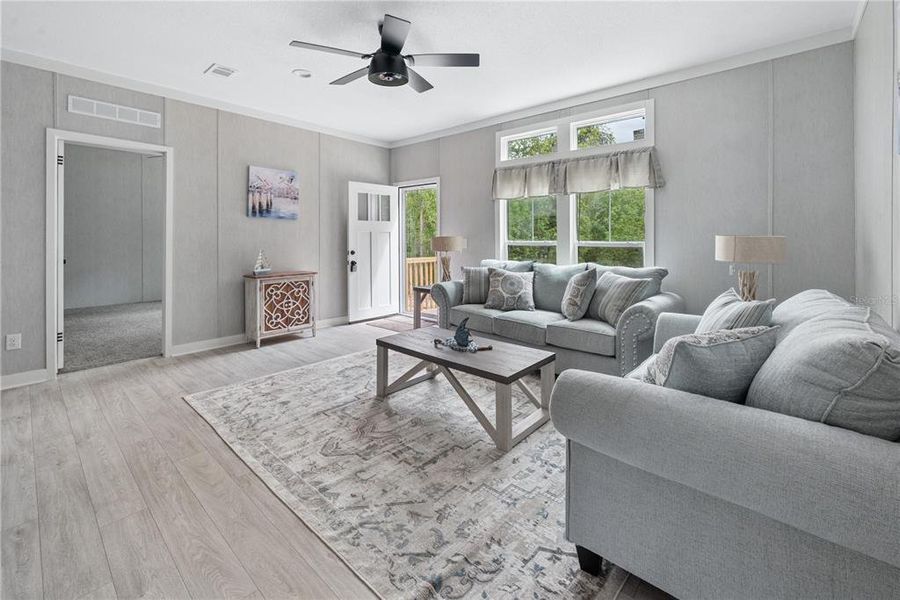 Furnished interior view inside a new home in , Starke (Image 3).