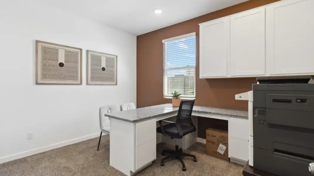 Furnished interior view inside a new home in Heartland Ranch, Coolidge (Image 19).