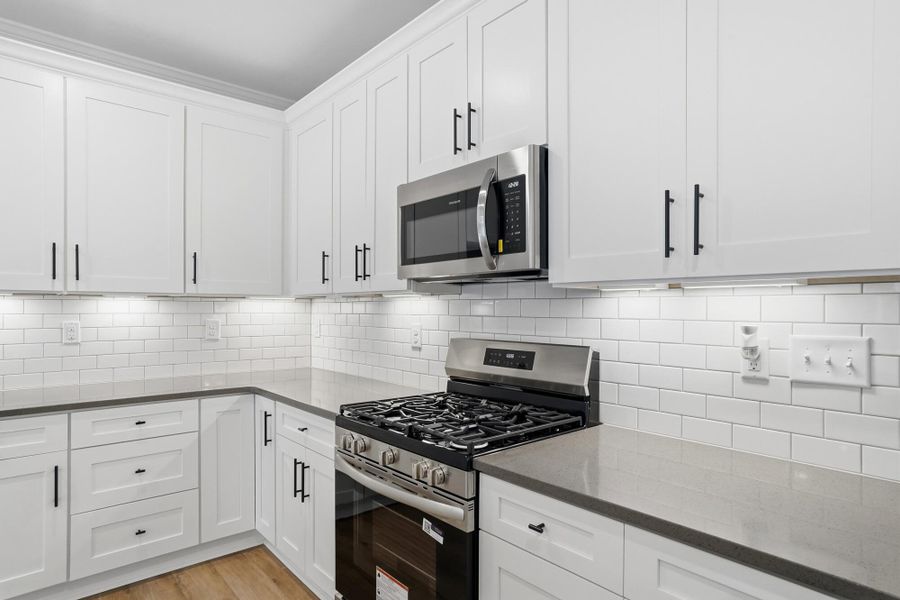 Furnished interior view inside a new home in Harrisburg Village Townhomes, Harrisburg (Image 11).