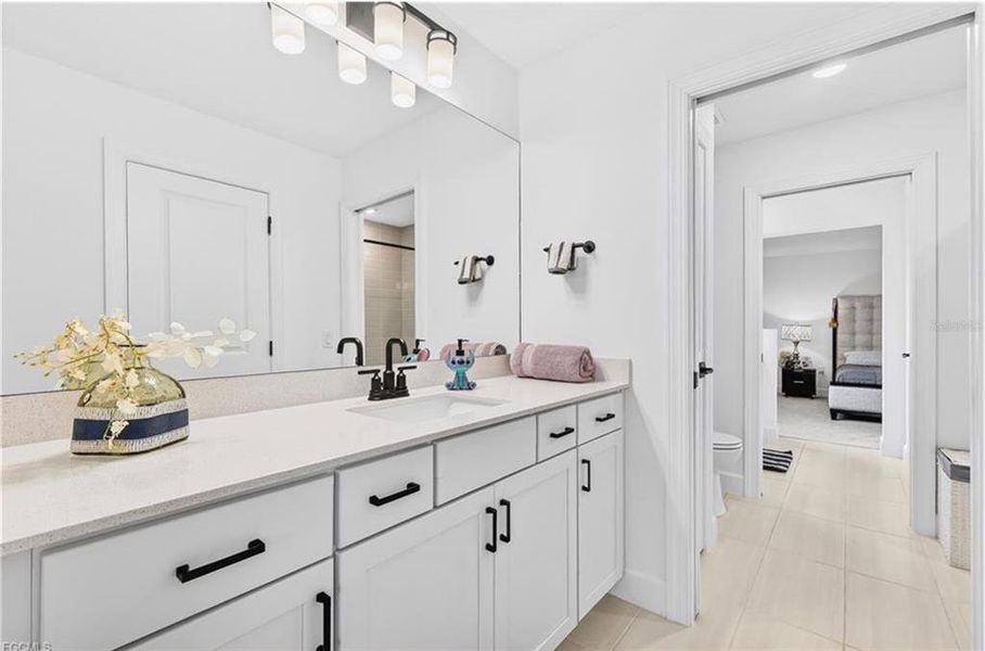 Furnished interior view inside a new home in , Punta Gorda (Image 34).