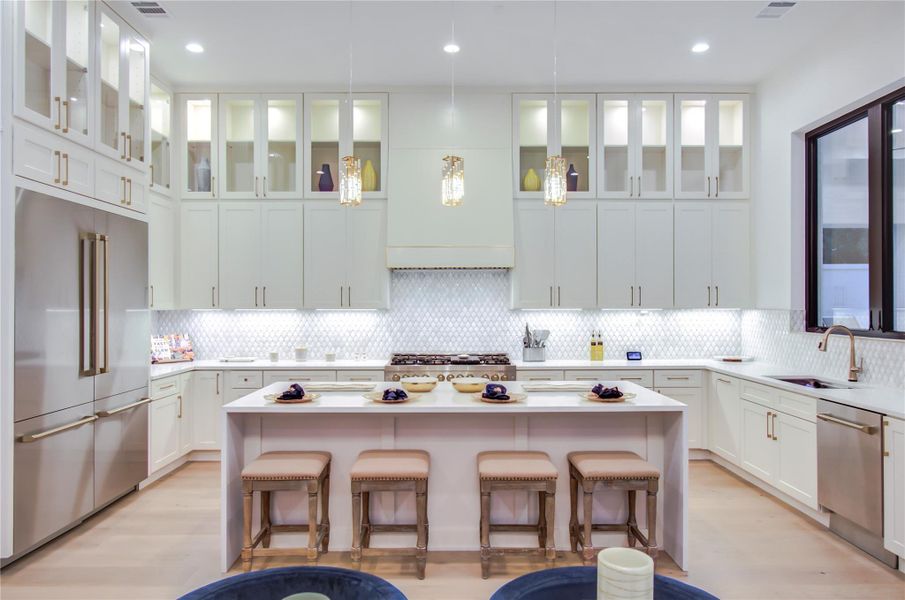 Furnished interior view inside a new home in , Houston (Image 36).