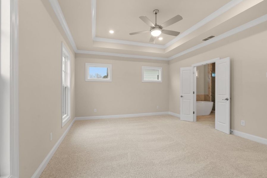 Representative unfurnished interior of a home built from the The Stafford by The Providence Group in Waterside Single Family, Peachtree Corners (Image 32).