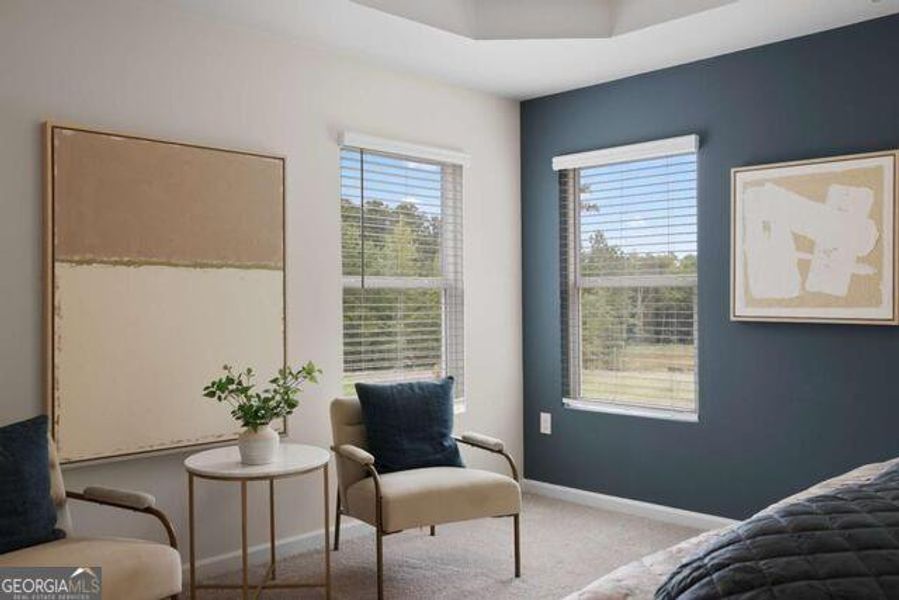 Furnished interior view inside a new home in Walden Park - The Retreat, Jonesboro (Image 24).