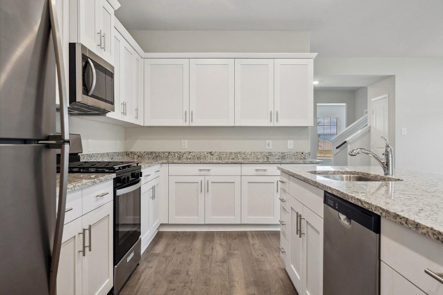 Furnished interior view inside a new home in Pinewood Trails, Cleveland (Image 6).