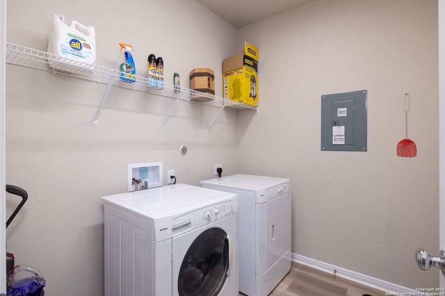 Furnished interior view inside a new home in Greenspoint Heights, Seguin (Image 17).