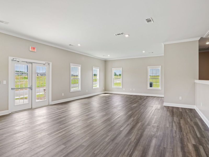 Spacious, unfurnished interior of a new home in Preserve at Mountain Creek, Pendergrass (Image 20).