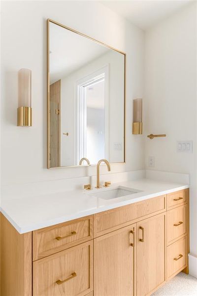 Furnished interior view inside a new home in , Dallas (Image 11).