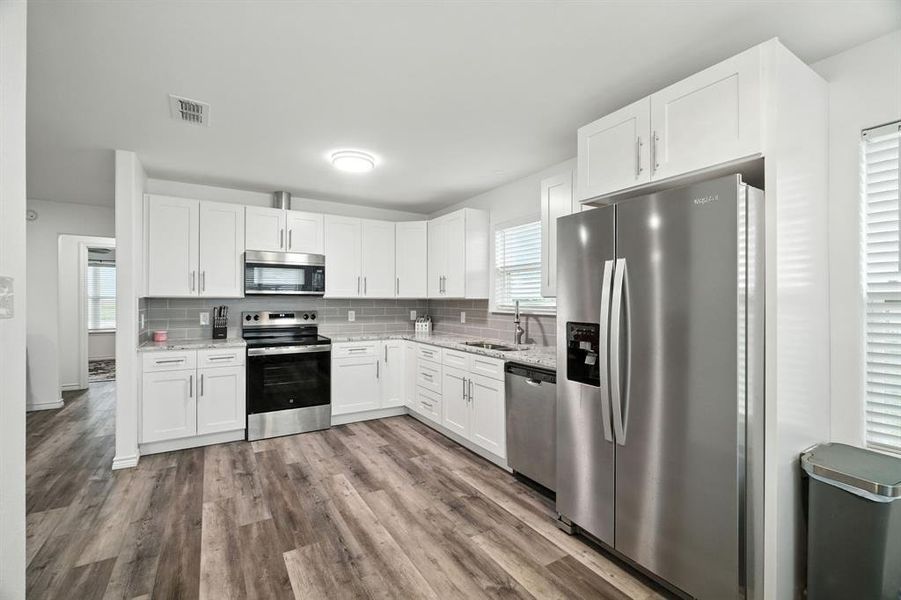 Furnished interior view inside a new home in , Hawley (Image 12).