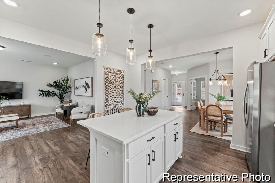 Furnished interior view inside a new home in Eagles Crest, Pageland (Image 3). Furnished interior view inside a new home in Eagles Crest, Pageland (Image 3).