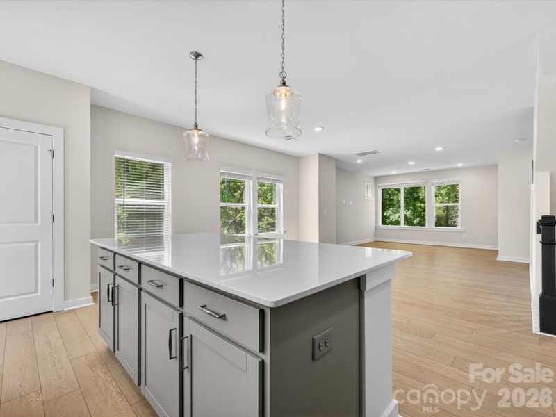 Furnished interior view inside a new home in Central Living at Craig, Charlotte (Image 5).
