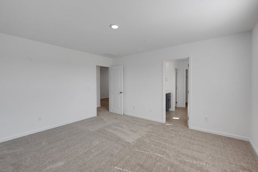 A room with white walls.