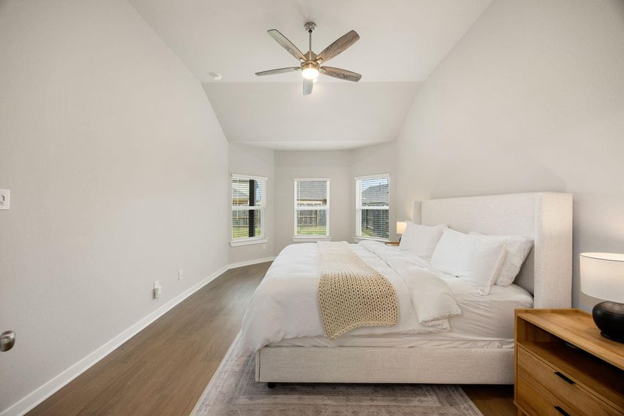 Furnished interior view inside a new home in Marvida, Cypress (Image 26).