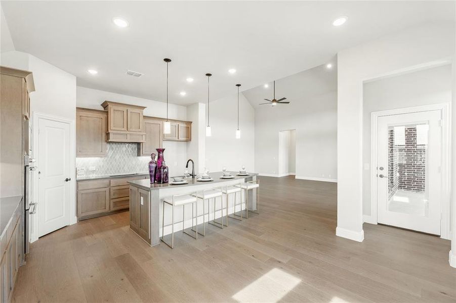 Furnished interior view inside a new home in Crystal Lake Estates, Red Oak (Image 10).
