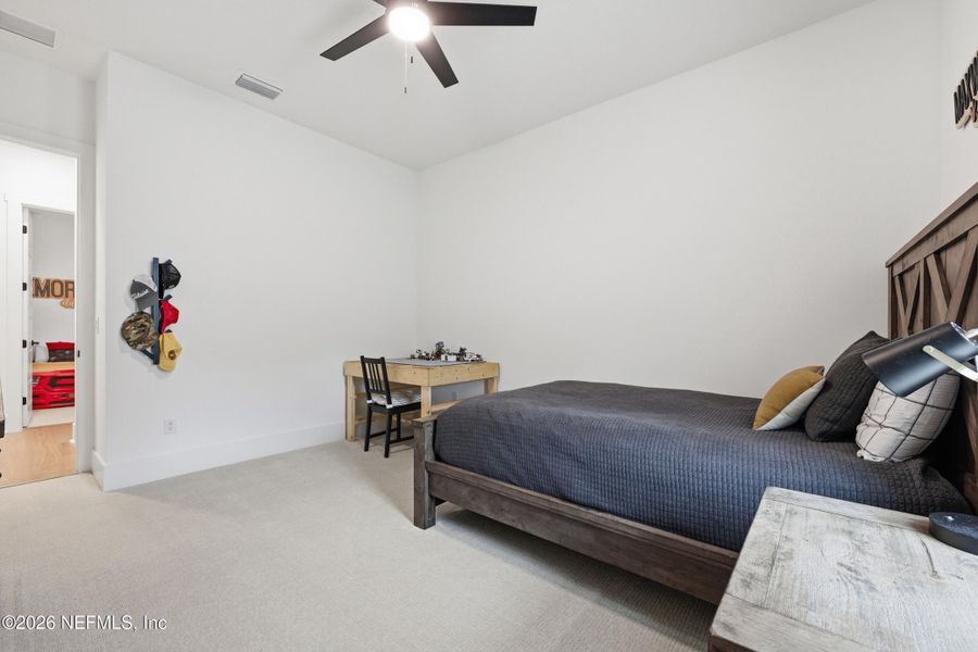 Furnished interior view inside a new home in Seven Pines 70' Rear Entry, Jacksonville (Image 54).