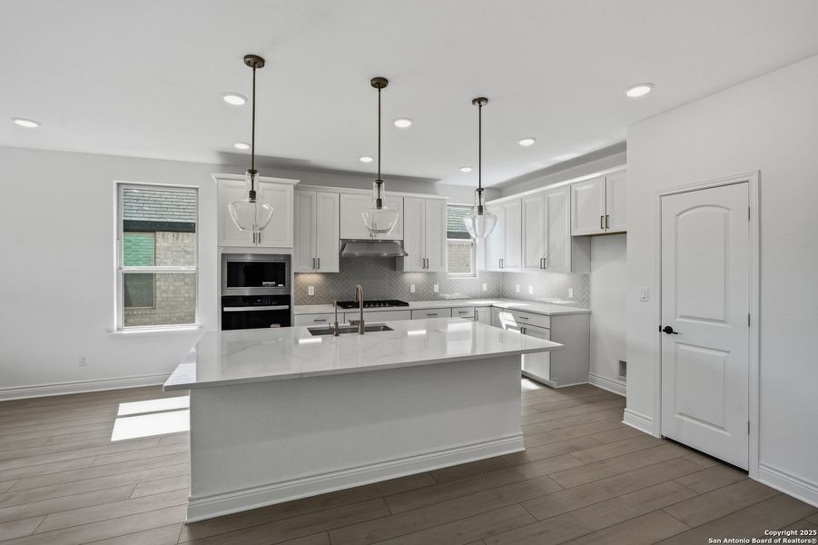 Furnished interior view inside a new home in Davis Ranch, San Antonio (Image 11).